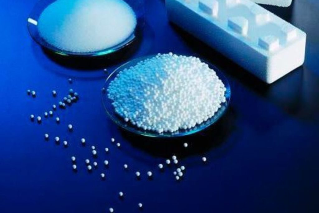 white granules